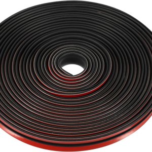 VekAuto Tira de sellado para parabrisas de automóvil, 0.551 in x 23.0 ft, tira universal para automóvil, camión, forma de T, a prueba de fugas, VekAuto Tira de sellado para parabrisas de automóvil, 0.551 in x 23.0 ft, tira universal para automóvil, camión, forma de T, a prueba de fugas,