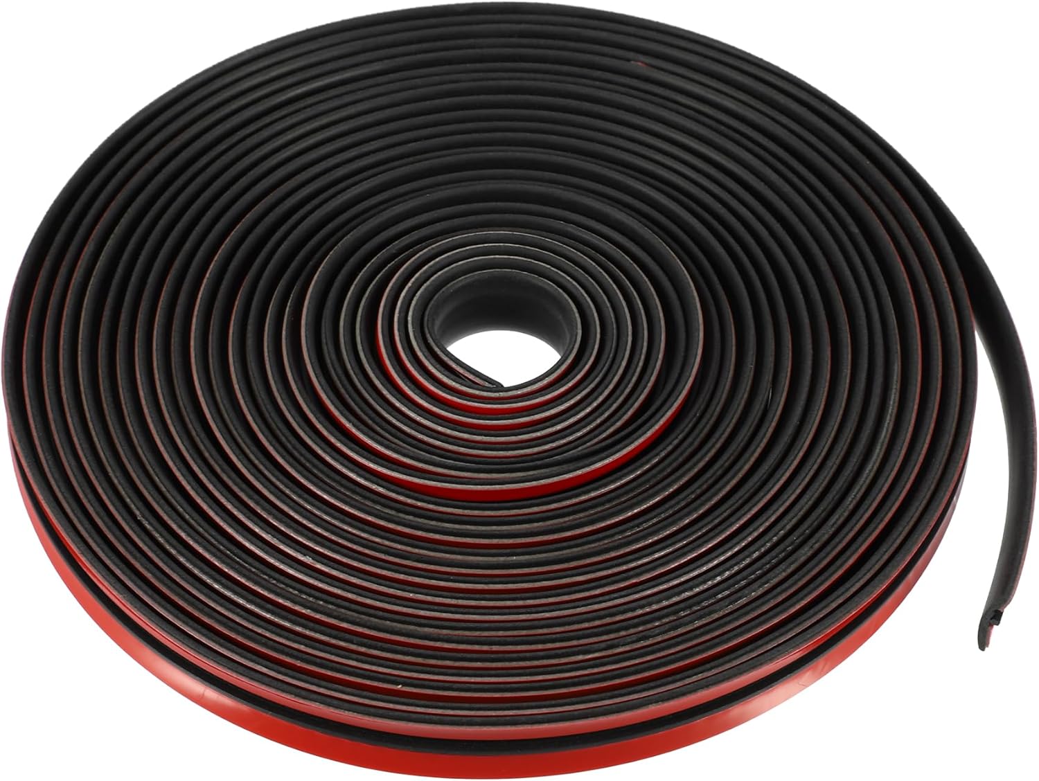 VekAuto Tira de sellado para parabrisas de automóvil, 0.551 in x 23.0 ft, tira universal para automóvil, camión, forma de T, a prueba de fugas,