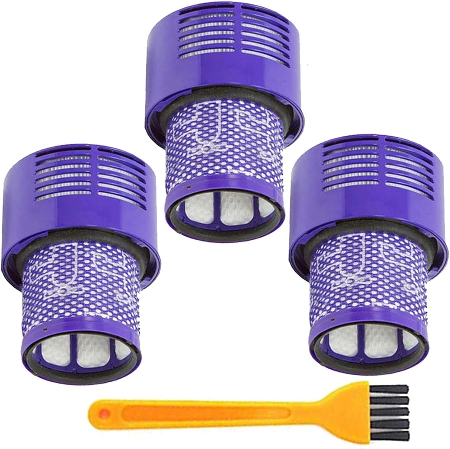 Filtro lavable HEPA Unidad para animales ciclones limpieza completa completa filtro de aspirador accesorios compatible con Dyson V10 SV12 (color  5