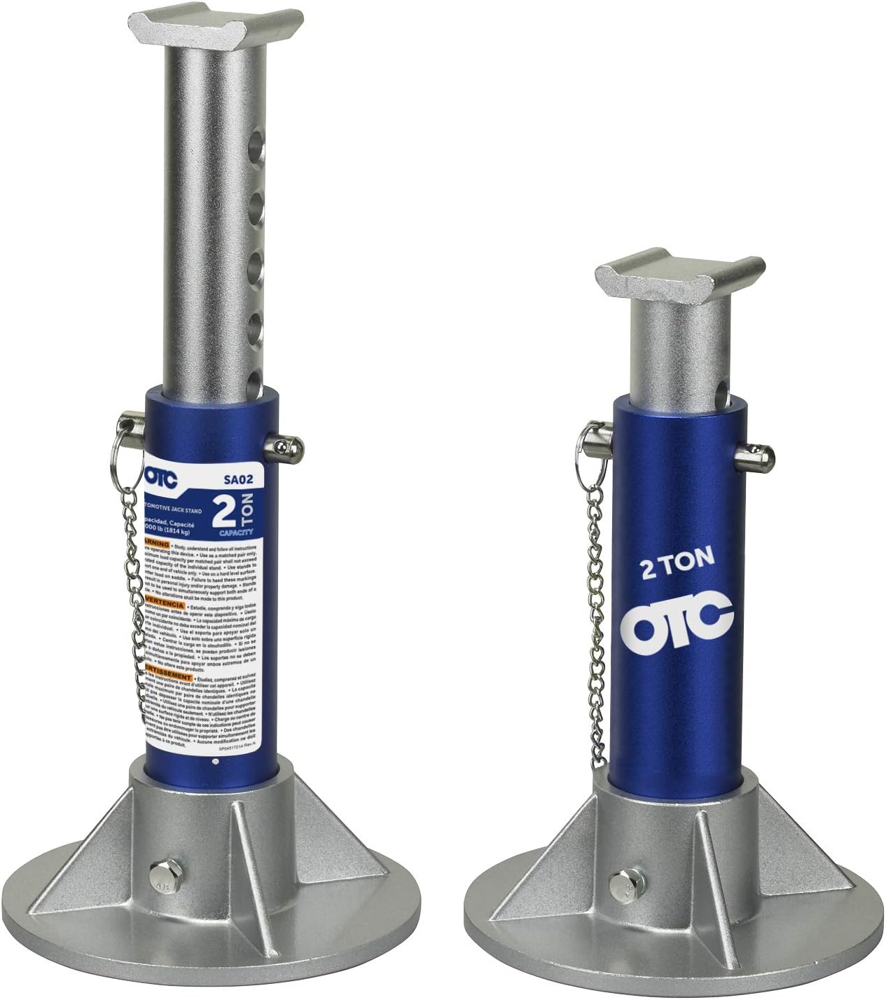 OTC SA02 Soportes de aluminio para gatos – 2 toneladas