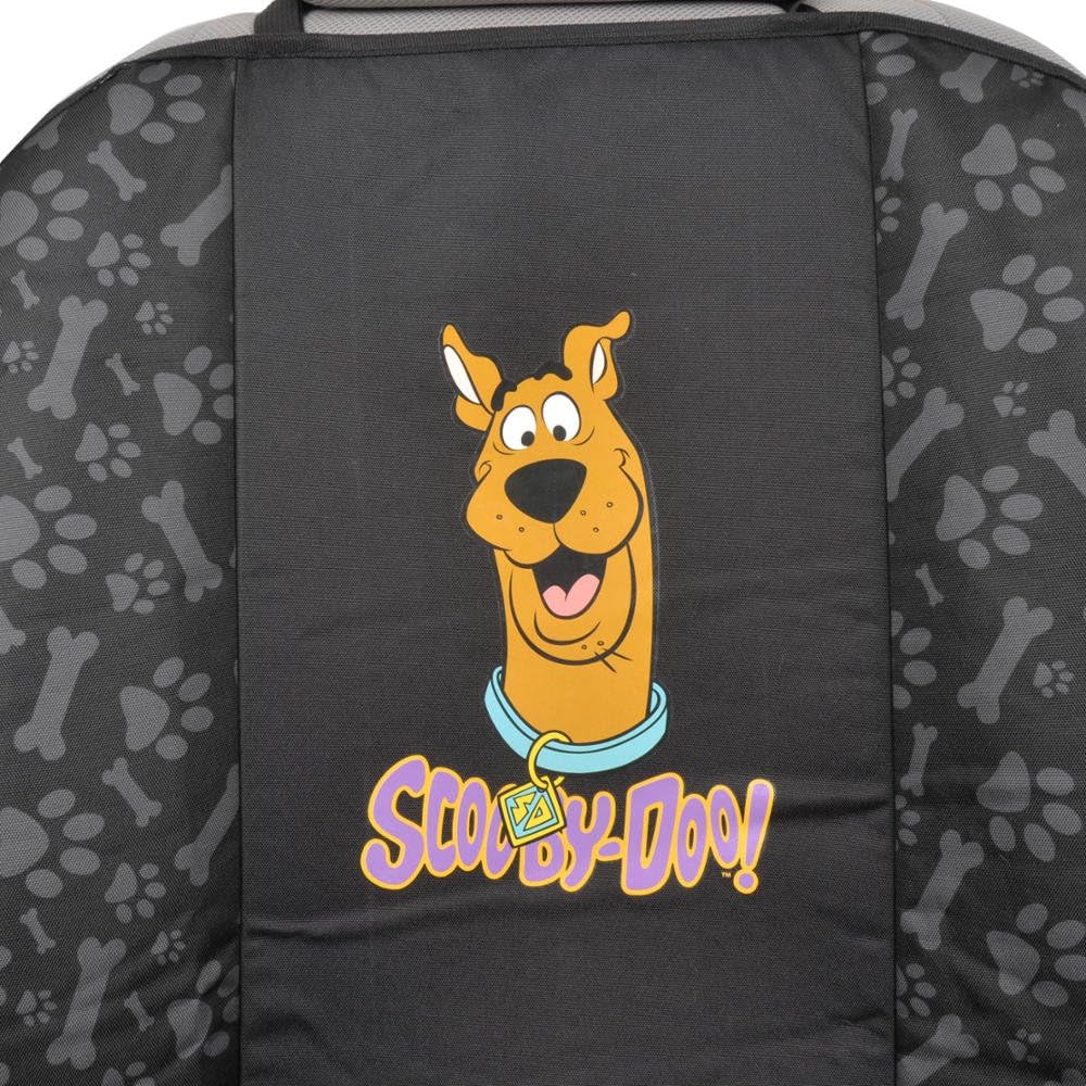Scooby Doo – Fundas de asiento de automóvil impermeables para perros, paquete de 2 asientos delanteros, protector de asiento delantero Oxford negro