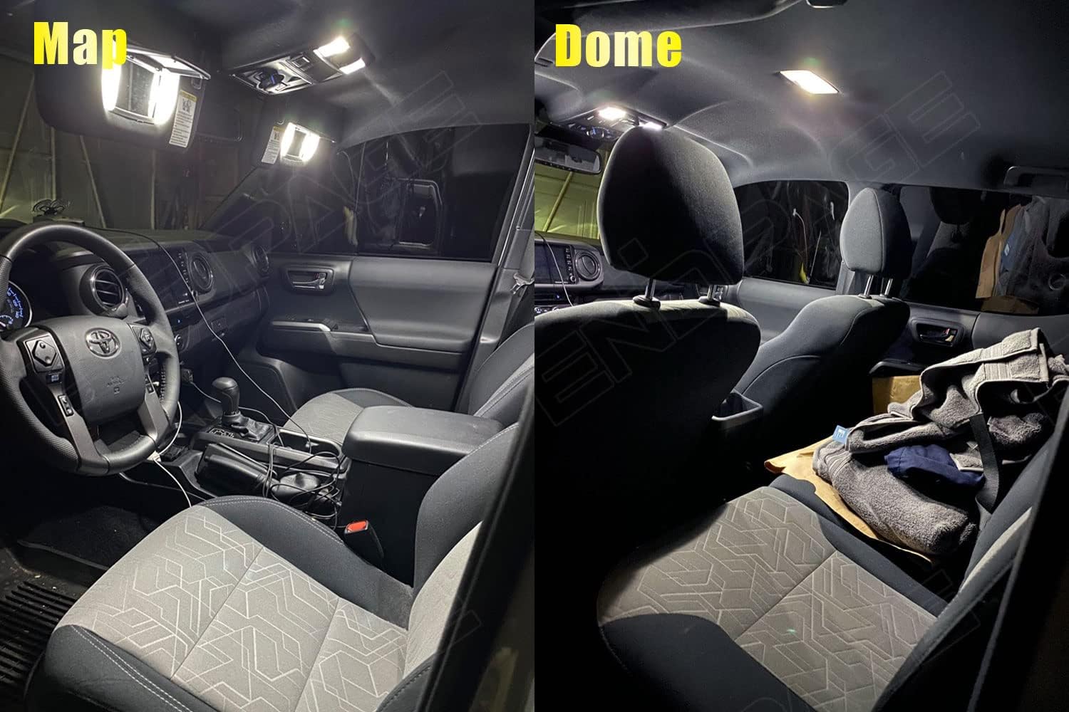 Kit de 10 luces LED blancas Tacoma para Toyota Tacoma 2005 2006 2007 2008 2009 2010 2011 2012 2013 2014 2015 2016 2017 2018 2019 2020 2020 20020
