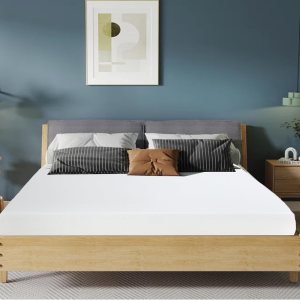 Colchón tamaño King de 5681012 pulgadas con funda, colchón de espuma viscoelástica de gel refrescante para un sueño fresco y alivio de presión, Colchón tamaño King de 5681012 pulgadas con funda, colchón de espuma viscoelástica de gel refrescante para un sueño fresco y alivio de presión,