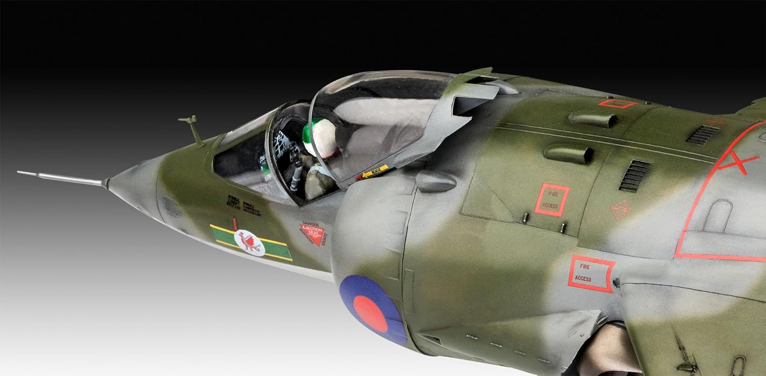 Revell RV05690 05690 5690 Hawker Harrier GR Mk.1 Set de regalo Kit de modelo de plástico, multicolor, 148
