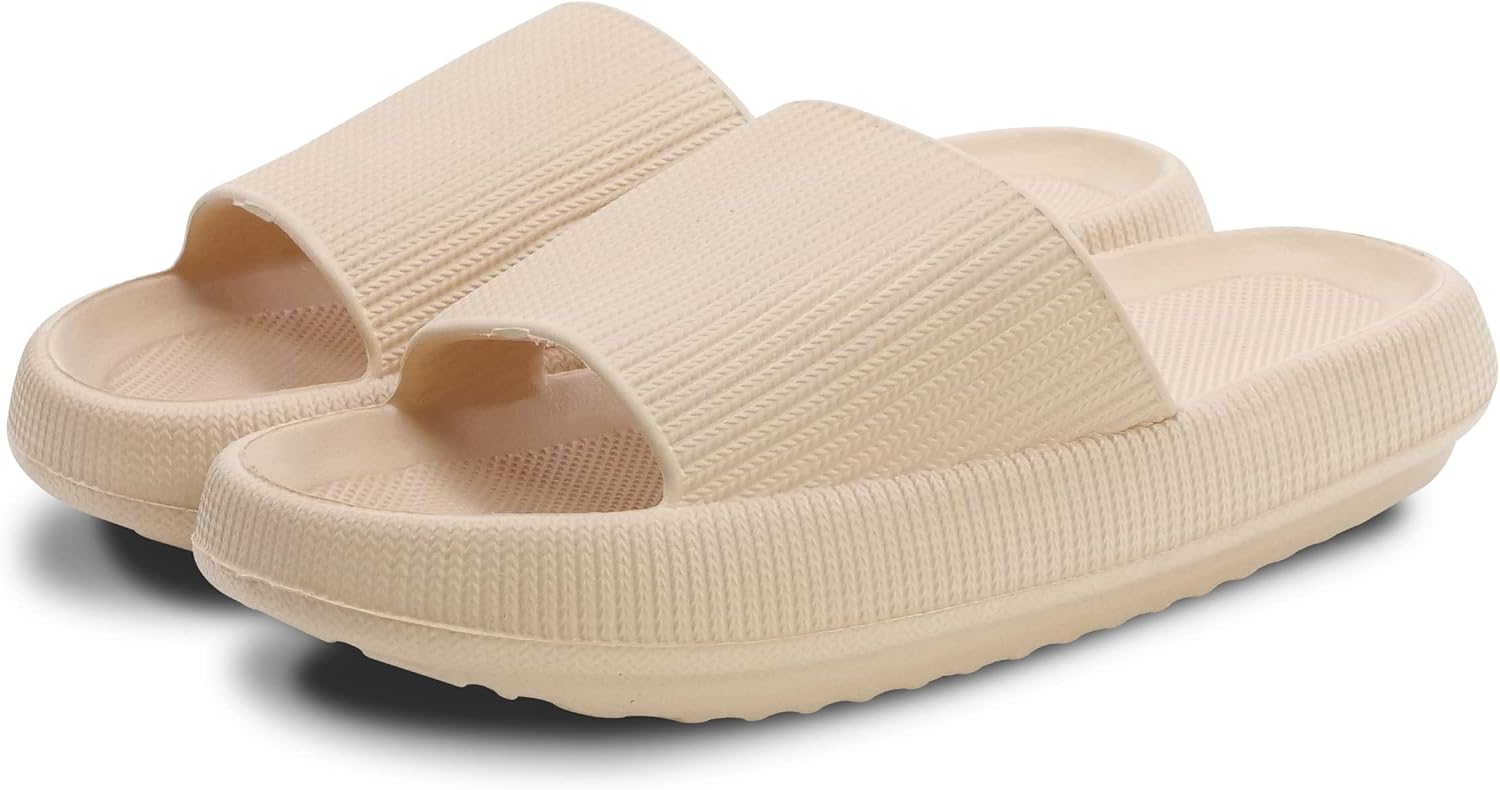 Pillow Slides para mujeres y hombres  Las pantuflas ergonómicas oficiales  Fascitis plantar  Alivio del dolor de pies  Cómodas y versátiles  Ligeras