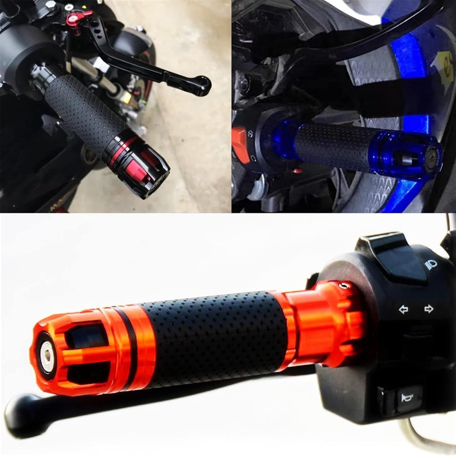 Comfort Handle 78” 22MM Motorcycle Handle Grips Racing Handlebar Hand Grip for FZ6 FAZER FZ6R FZ8 XJ6 XSR 700 XSR 900 TDM 900