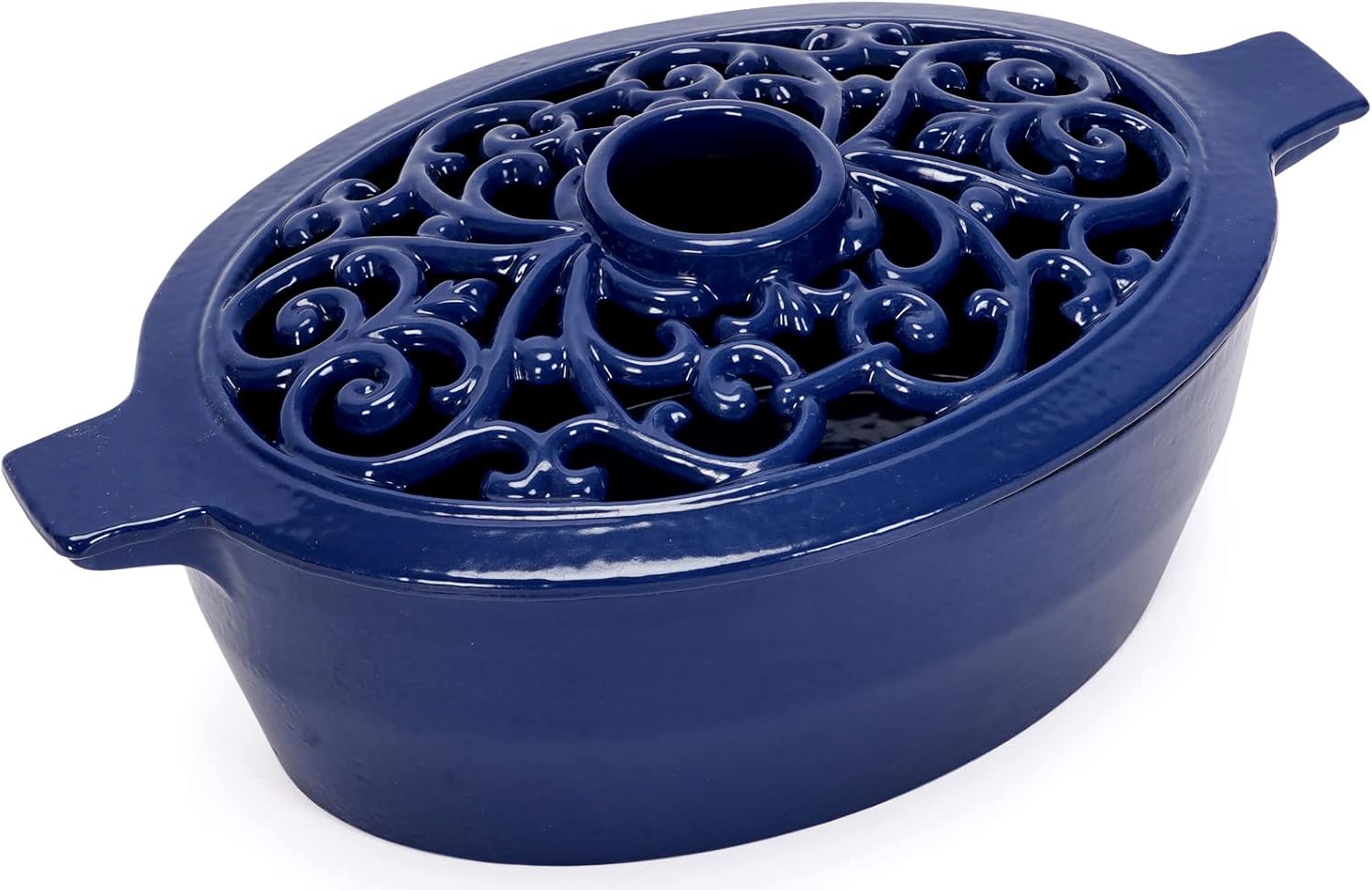 Vaporizador de estufa de leña, humidificador de hierro fundido para estufa, decoración de interiores del hogar, acabado negro mate, resistente a la