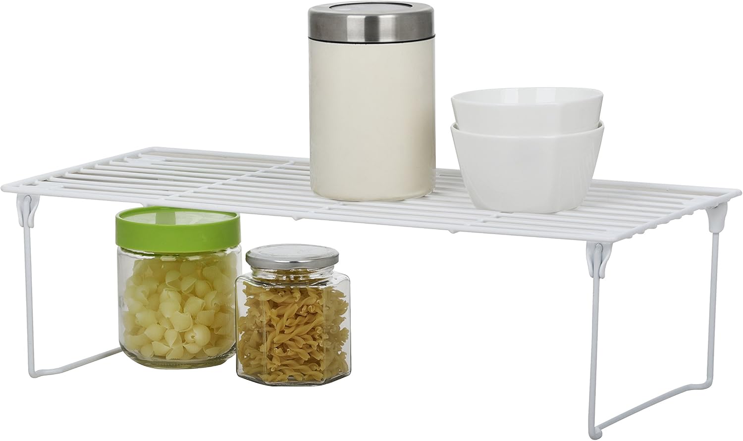 uniware 21x 9x 6inch 1Tier Spice Rack en color blanco 19008m