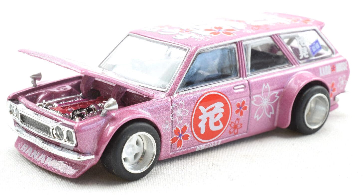 KHMG01 Hobby Kit de recogida Casa x Mini GT Datsun Kaido 510 Wagon Hanami V1 164 Diecast Car KHMG012