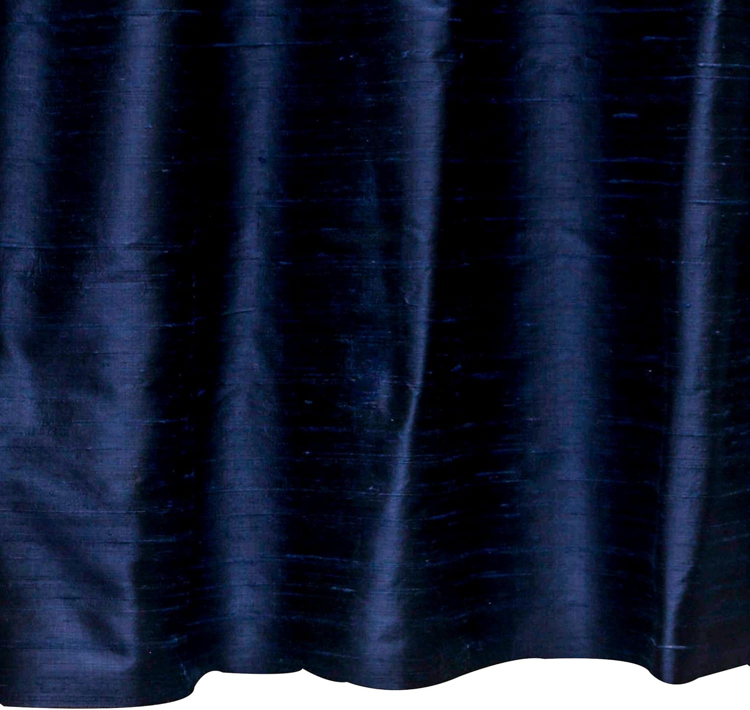 Fabric Mart Direct Tela de seda 100% pura azul marino por The Yard, 41 pulgadas o 40.9 in de ancho, 1 yarda continua tela de seda azul, tela de