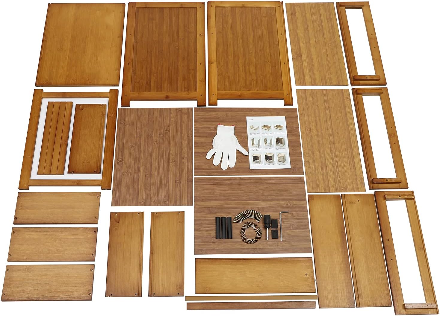 TFCFL Mesita de noche moderna, mesa auxiliar bohemia con 3 cajones, mesita de noche decorativa de mediados de siglo, mesa auxiliar para sofá de pie