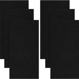 DrKlang Paquete de 6 paneles acústicos a prueba de sonido para paredes, 47.2 x 23.6 x 0.36 pulgadas, absorben el sonido en ranuras diagonales DrKlang Paquete de 6 paneles acústicos a prueba de sonido para paredes, 47.2 x 23.6 x 0.36 pulgadas, absorben el sonido en ranuras diagonales