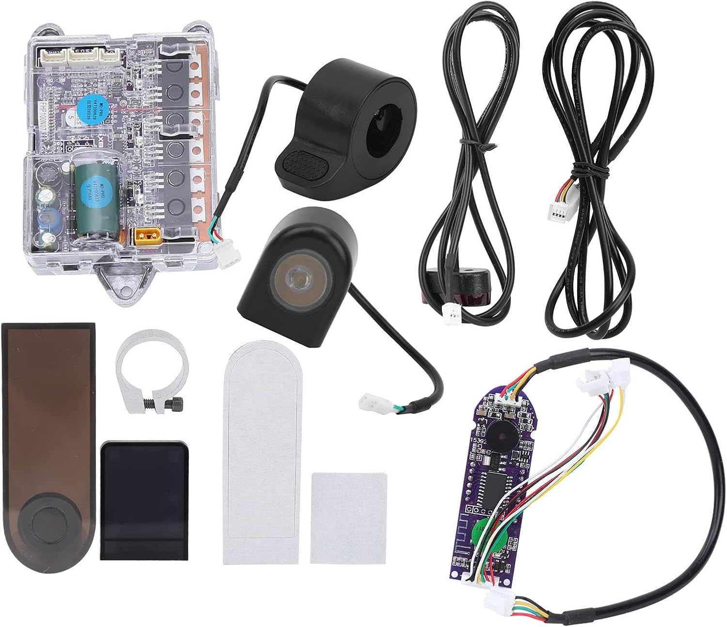 Kit de tablero de controlador de scooter eléctrico, monopatín, diaplay digital, luz trasera para XIAOMI M365  Pro