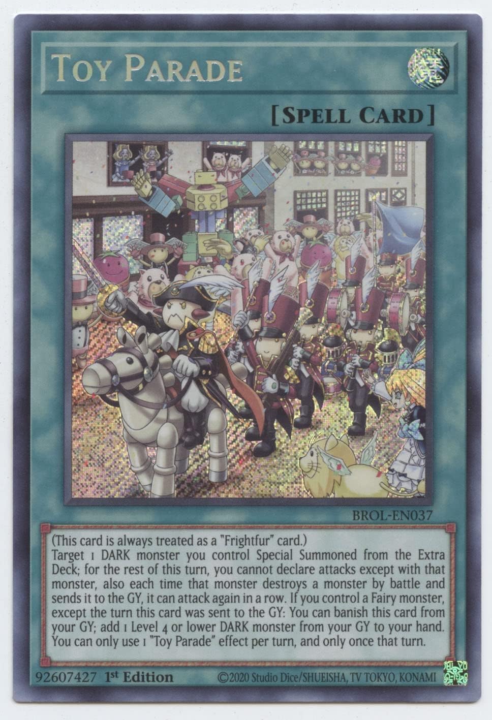 Toy Parade – BROL-EN037 – Secret Rare – 1 edición