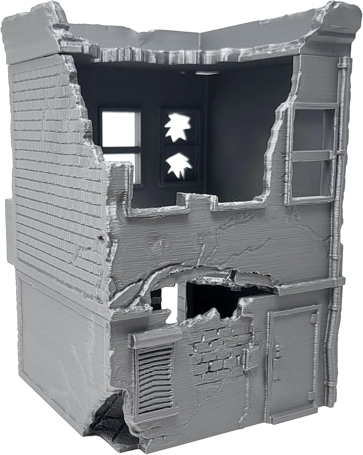 Tabletop Terrain Tienda de fideos arruinados por Corvus Terrain Compatible con MCP 1.260 in