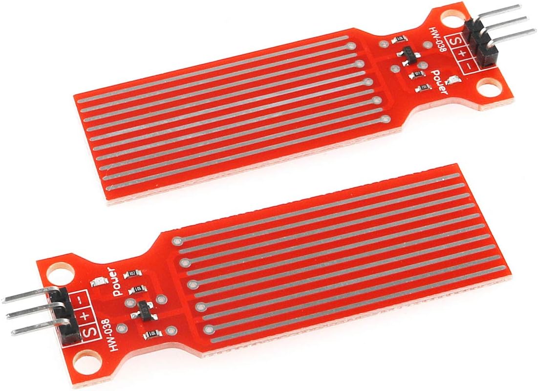 Módulo sensor de nivel de agua 2 unids nivel de agua de lluvia líquido superficie altura profundidad sensor módulo para Arduino Raspberry Pi