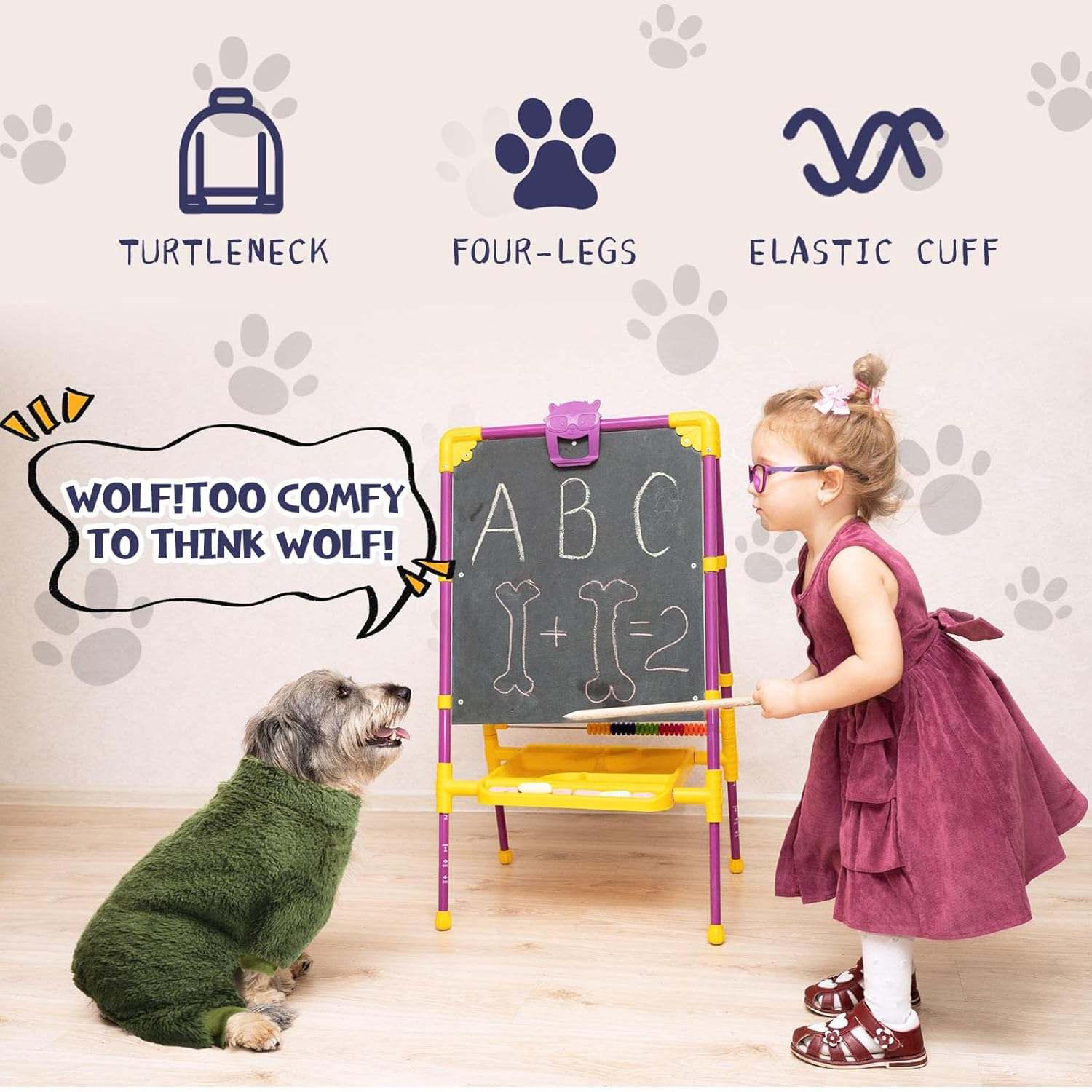 Pijama de 3 piezas para perros pequeños, ropa para cachorros, abrigos de invierno para perros, pijamas elásticas para perros, overol esponjoso para