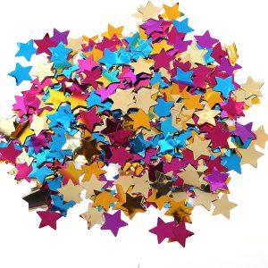 HIPIHOM 5000 lentejuelas de confeti con purpurina multicolor para bodas, fiestas de cumpleaños, Navidad, decoración de mesa, manualidades, 0.6 HIPIHOM 5000 lentejuelas de confeti con purpurina multicolor para bodas, fiestas de cumpleaños, Navidad, decoración de mesa, manualidades, 0.6