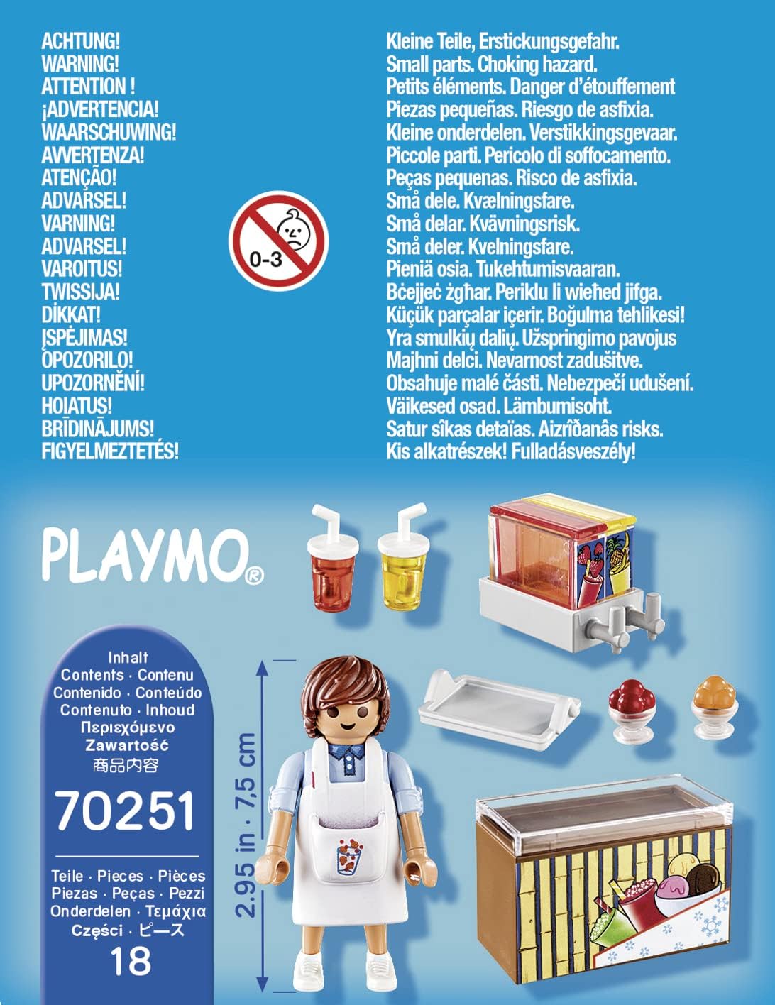 Playmobil – Vendedor especial Plus Street