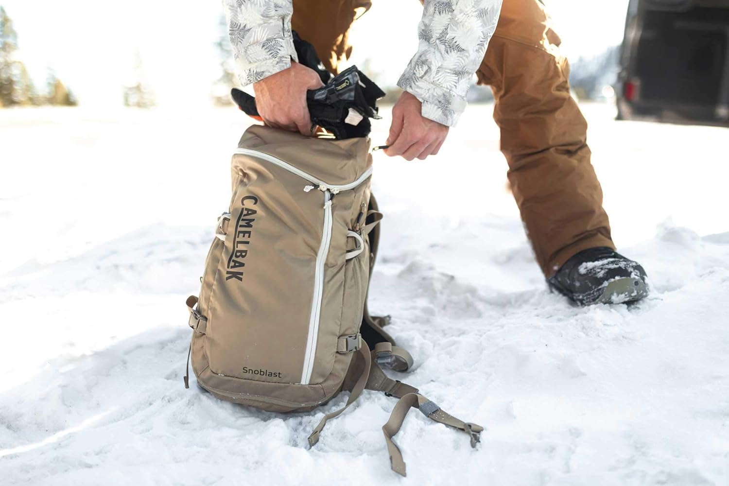 CAMELBAK SnoBlast – Paquete de hidratación para esquí, 70 onzas