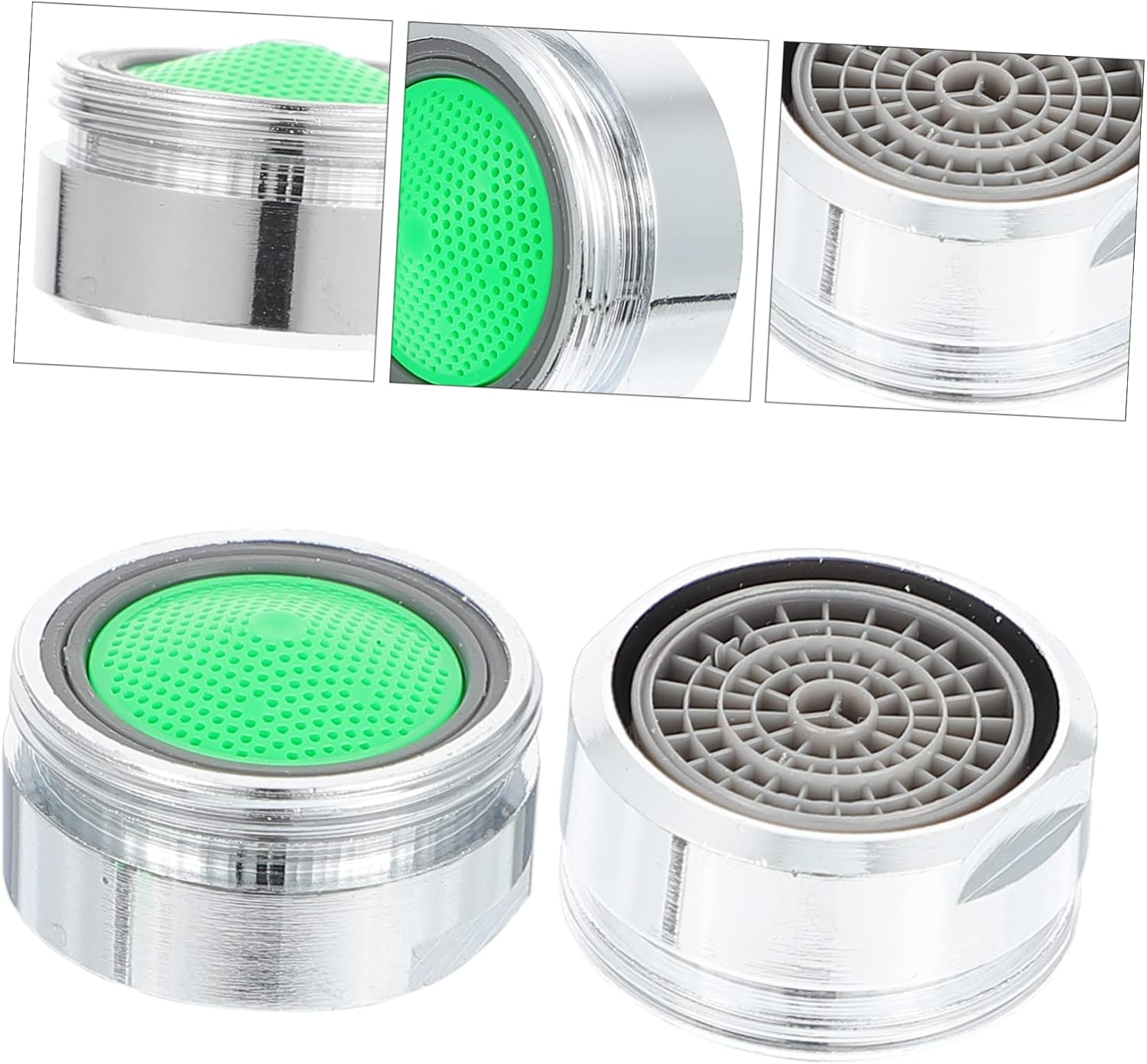 Housoutil Filtro de agua 5 unids grifo aireador accesorios de fregadero de plástico aireador de fregadero