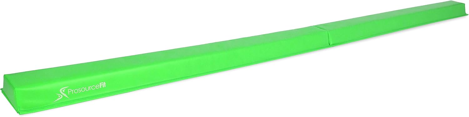 ProsourceFit – Viga de equilibrio de gimnasia para niños, haz plegable firme de 9 pies de largo con superficie antideslizante de 4 pulgadas de ancho
