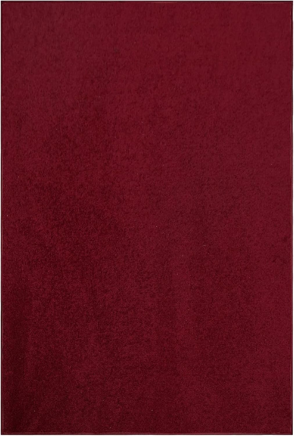 Alfombrilla de color liso, de felpa, moderna, alfombra adecuada para los niños y mascotas Fabricada en EE.UU., forma rectangular, alfombrilla ideal