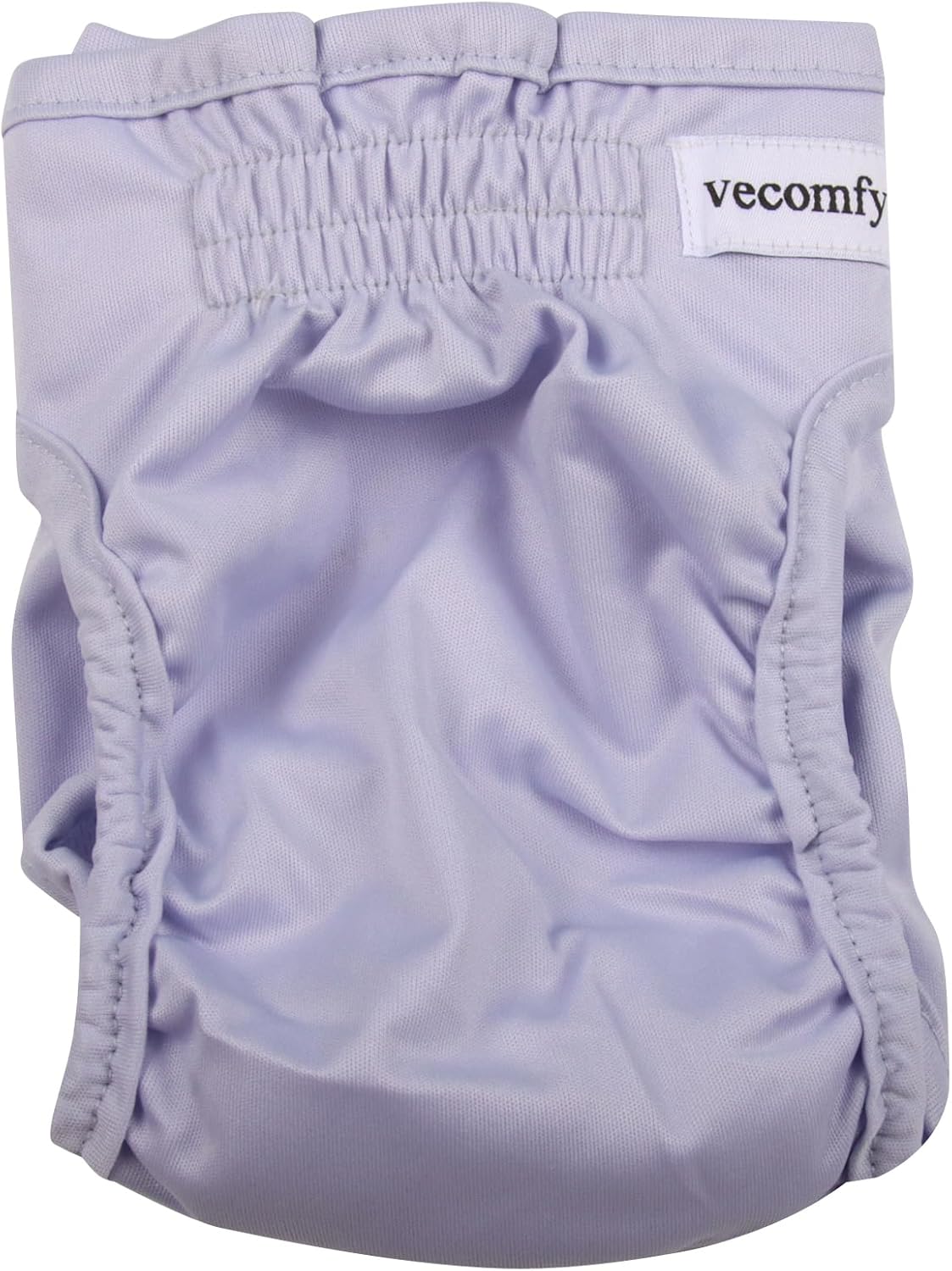 Vecomfy Pañales lavables para perras pequeñas, paquete de 4, reutilizables, a prueba de fugas, grandes, talla L
