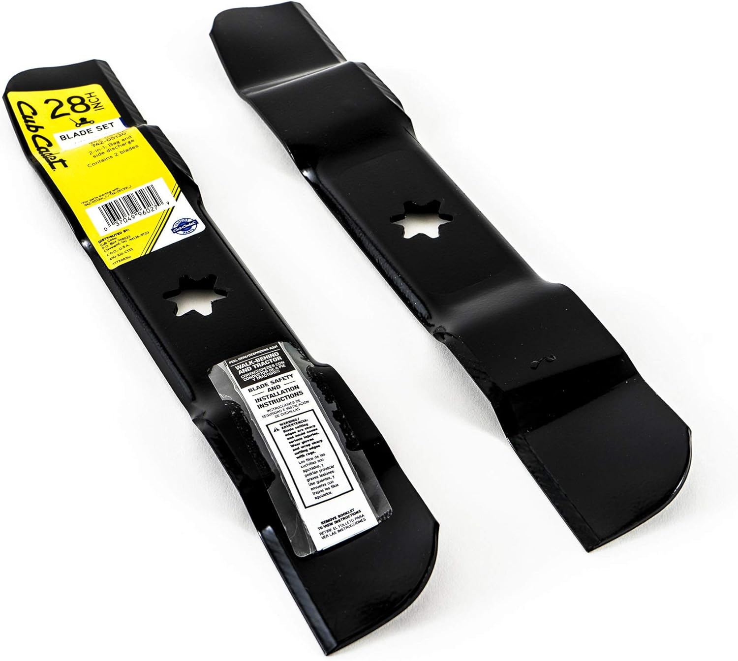 CUB CADET 490-100-C133 Juego de cuchillas de mulching 28″ cubierta CC600 OEM