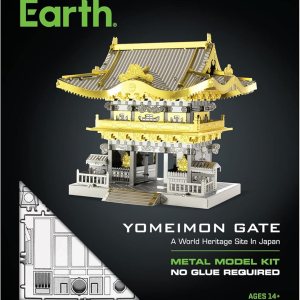 Metal Earth Fascinations Yomeimon Gate Kit de modelo de metal 3D con pinzas Metal Earth Fascinations Yomeimon Gate Kit de modelo de metal 3D con pinzas