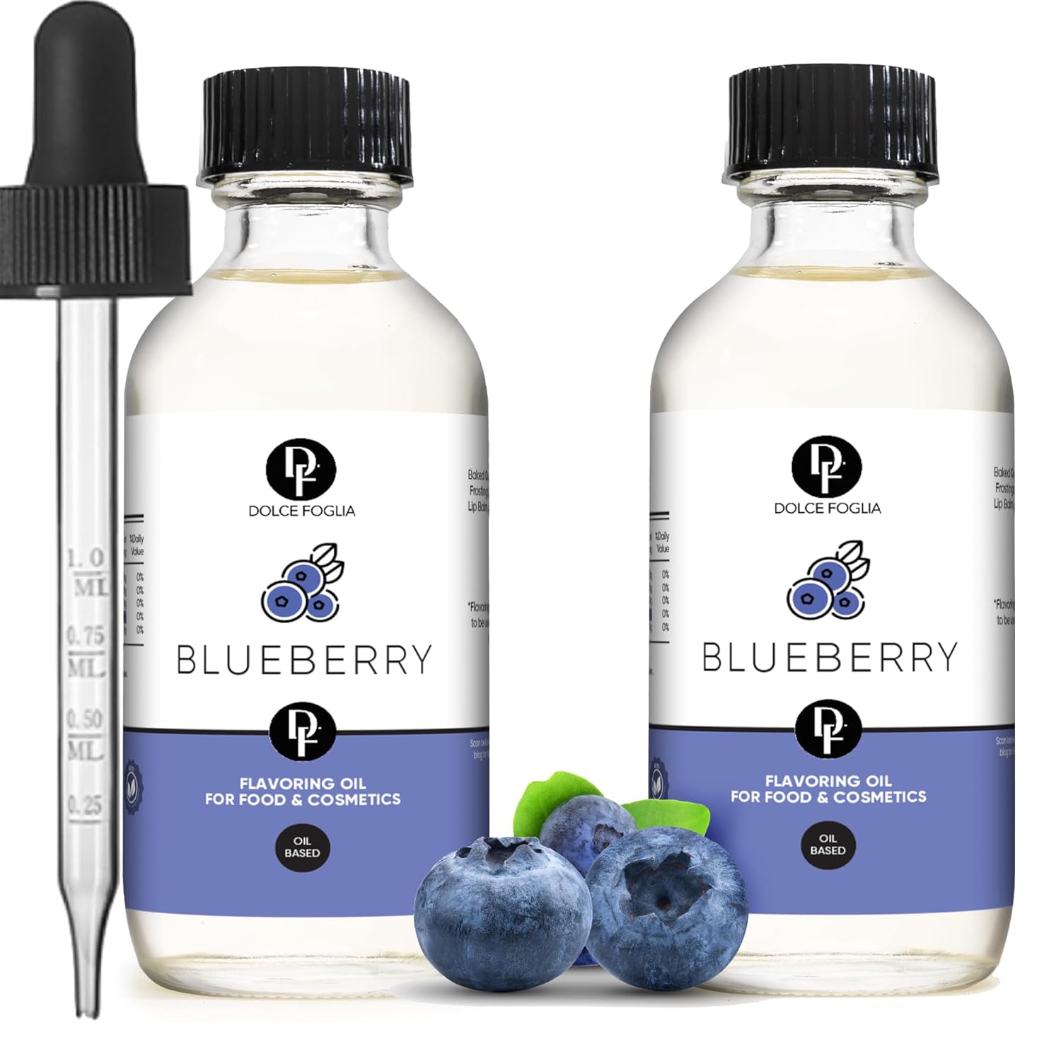 Dolce Foglia Extracto de arándanos para hornear, soluble en aceite, sin azúcar, cero calorías, multiusos para hacer dulces, bálsamo labial, helado,