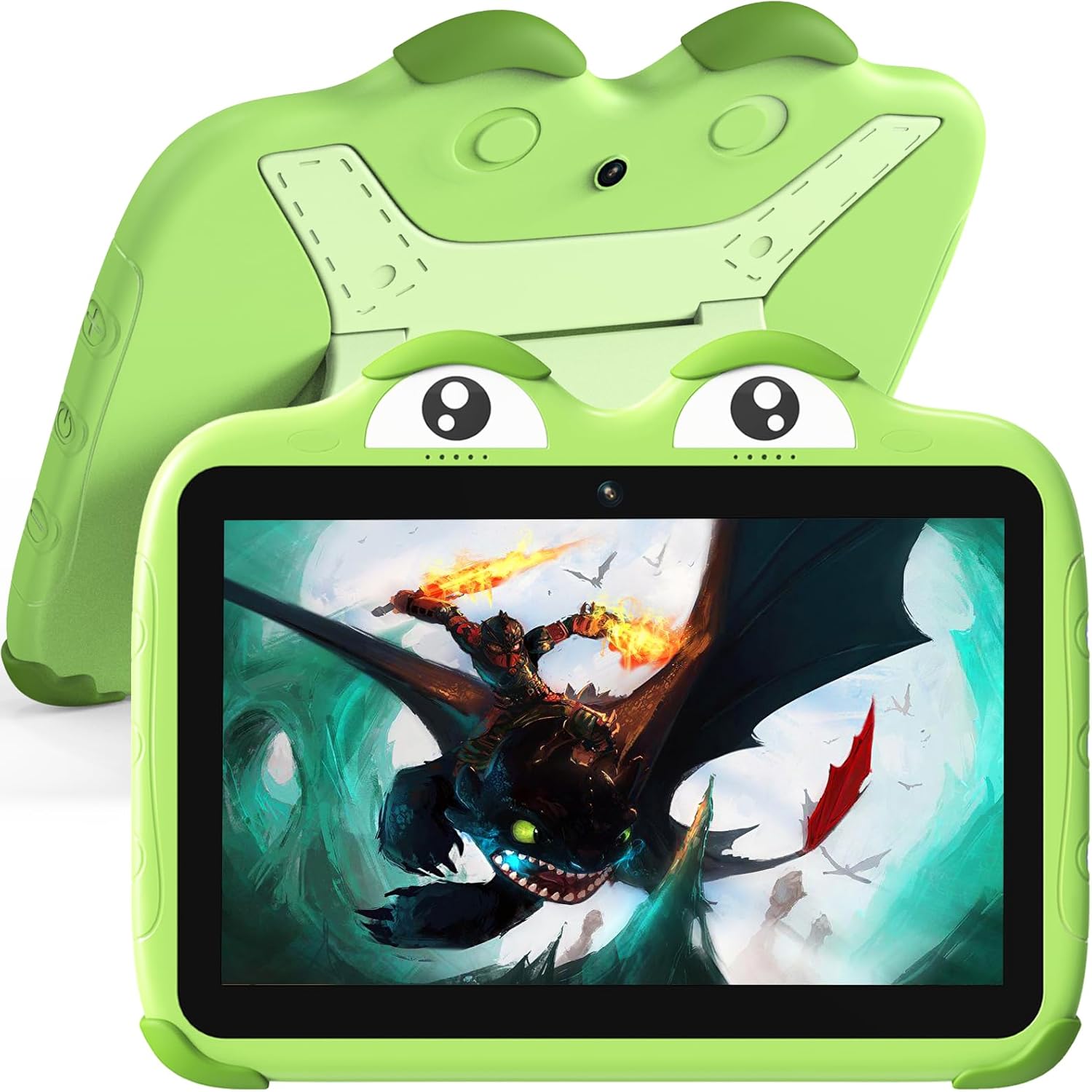 YINOCHE Tableta infantil para niños de 10 pulgadas, tableta infantil 64G, tableta para niños pequeños, tabletas Android para niños, Wifi, tableta