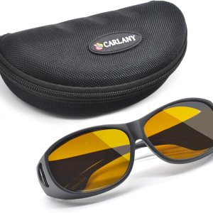 Karono Lentes de seguridad láser, OD 5+ protección profesional para ojos UV400rojoazulverde láser, típicas para longitudes de onda de 405 nm, 445 Karono Lentes de seguridad láser, OD 5+ protección profesional para ojos UV400rojoazulverde láser, típicas para longitudes de onda de 405 nm, 445