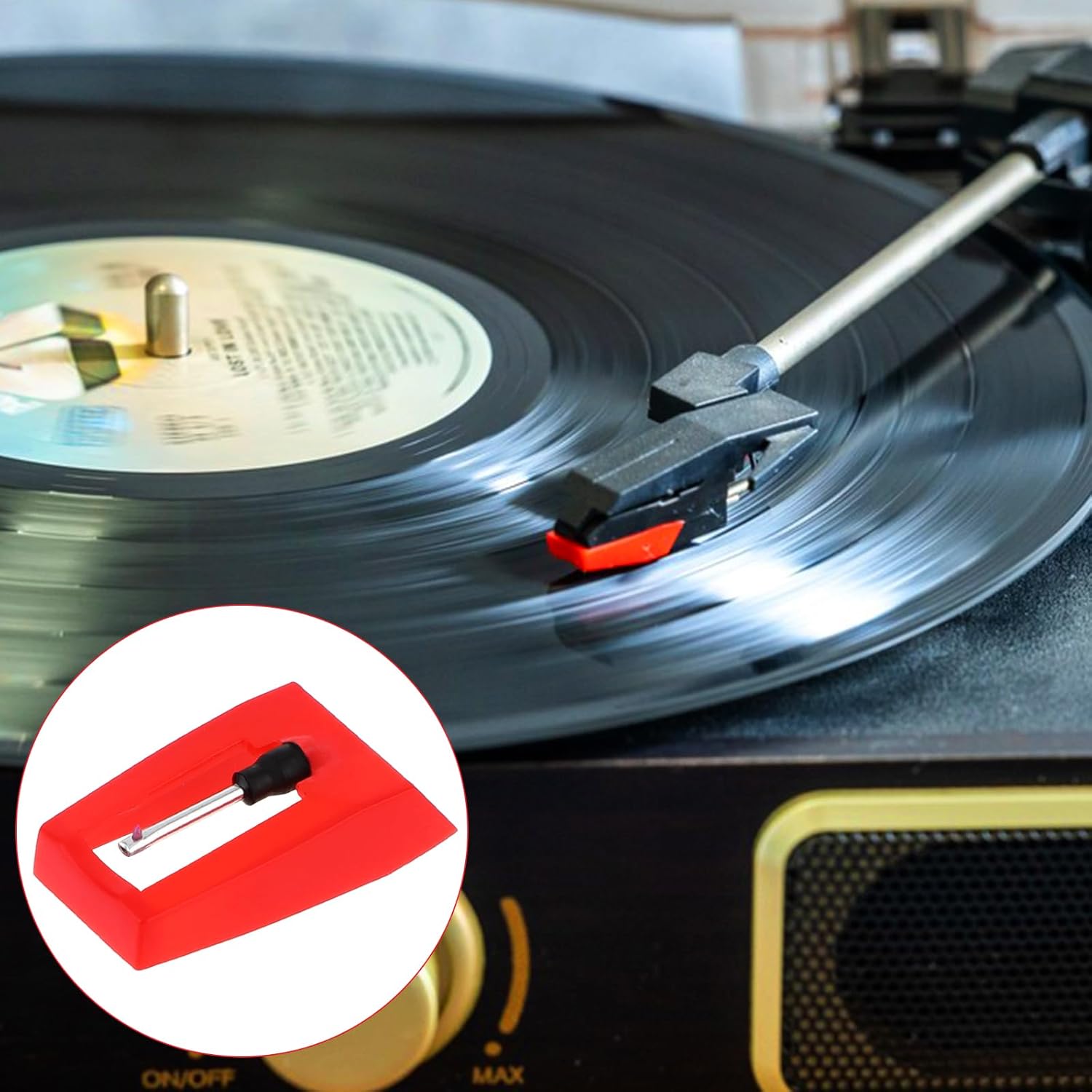 5 agujas para tocadiscos, de larga duración, repuesto para tocadiscos, agujas para tocadiscos, tocadiscos, tocadiscos de vinilo, accesorios de