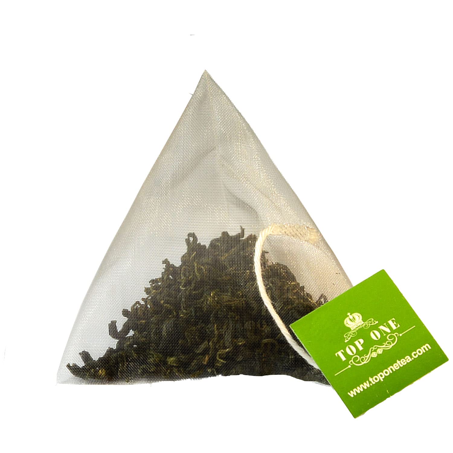 JQ Jiaogulan Té de hierbas de hojas sueltas Té de gynostemma saludable Natural Dulce Sin Cafeína Sin Cafeína, 30 Bolsas de Pirámide
