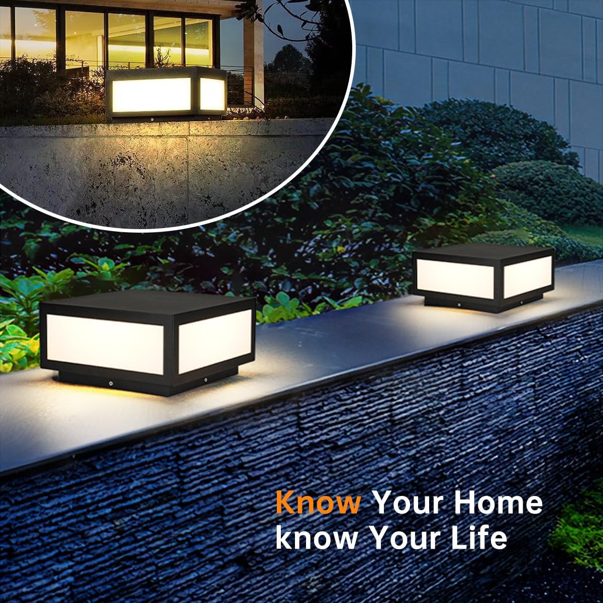 Luz de pilar de poste para exteriores, IP65, impermeable, de aluminio, moderna, de lujo, regulable, 15 W, luces de columna LED, iluminación urbana