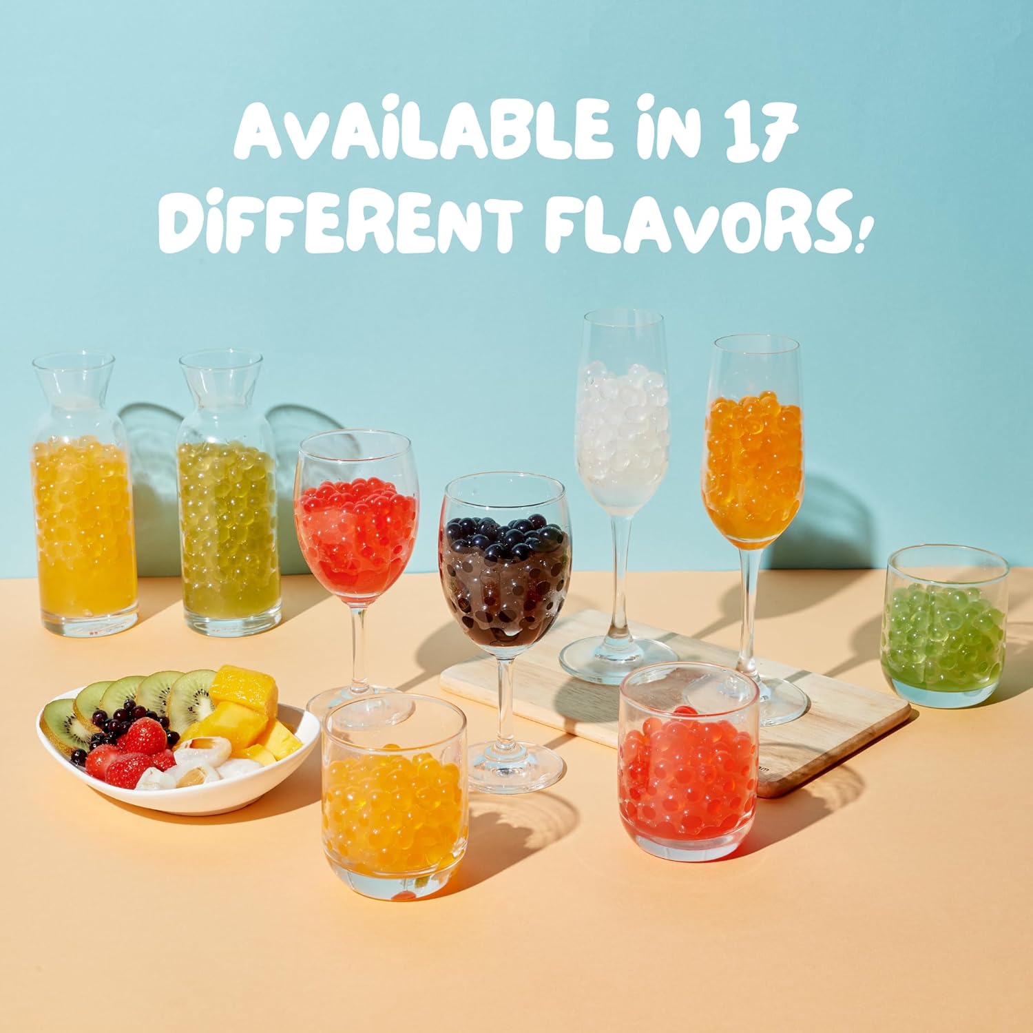 Bossen – Boba explosiva con sabor a maracuyá Pure 25 de 7.26 libras (kiwi)