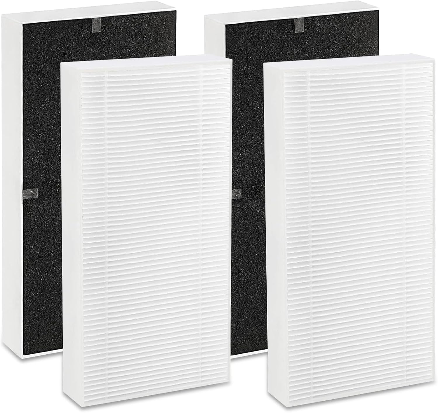 Paquete de 4 filtros de purificador de aire Febreze de repuesto para FRF102B  Compatible con filtro Honeywell U HRF201B  Compatible con Honeywell