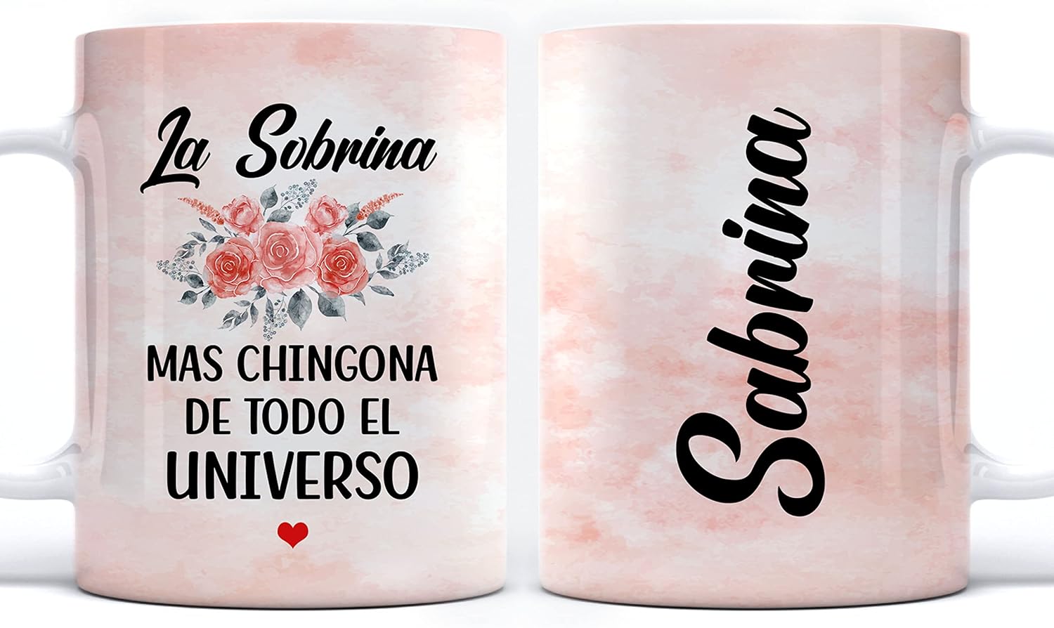 La Sobrina Mas Chingona De Todo El Universo Taza Personalizada Regalos Para Cumpleaños Día De La Madre Taza Gráfica Novedad Tazas 11oz Blanco