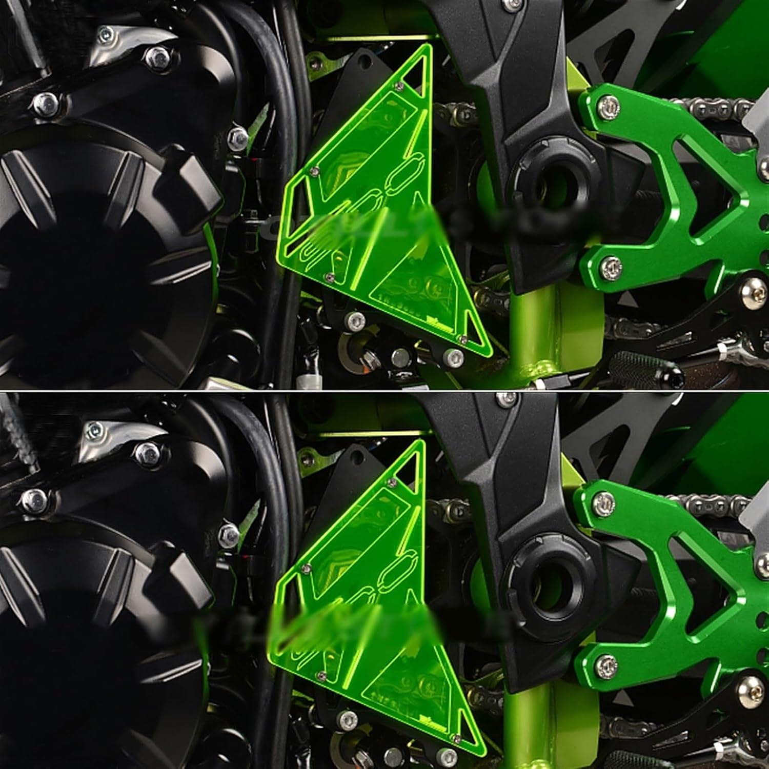 Protector Frames for Kawasaki Z900 Z 900 z900 2020 2021 Motorcycle Parts Front Sprocket Cover Chain Guard Cover Left Side Engine Protector Crash Pads