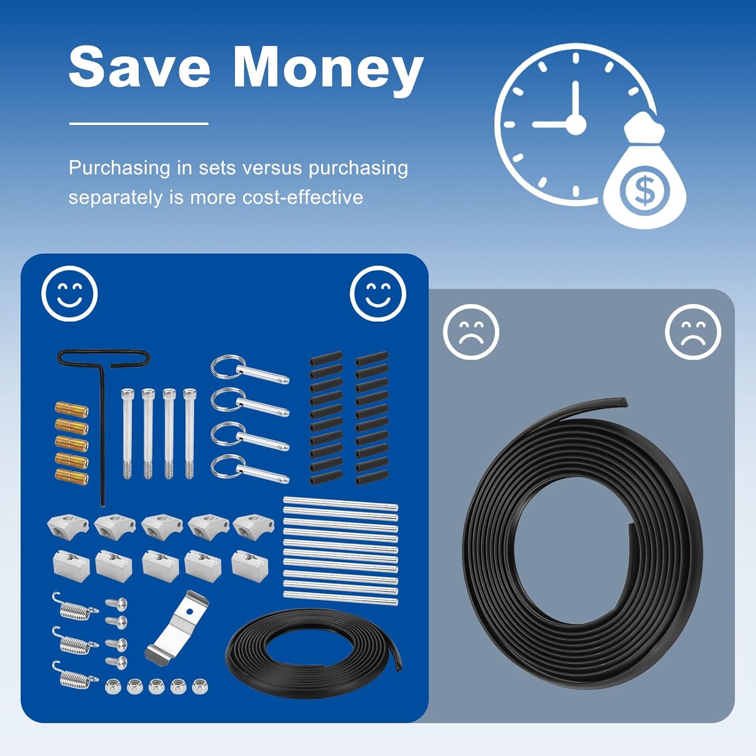 Repuesto para T’apco Pro Series Tune Up Kit 10819, kit de afinación de freno para T’apco Pro 14 y Pro 19, Pro II, Pro III