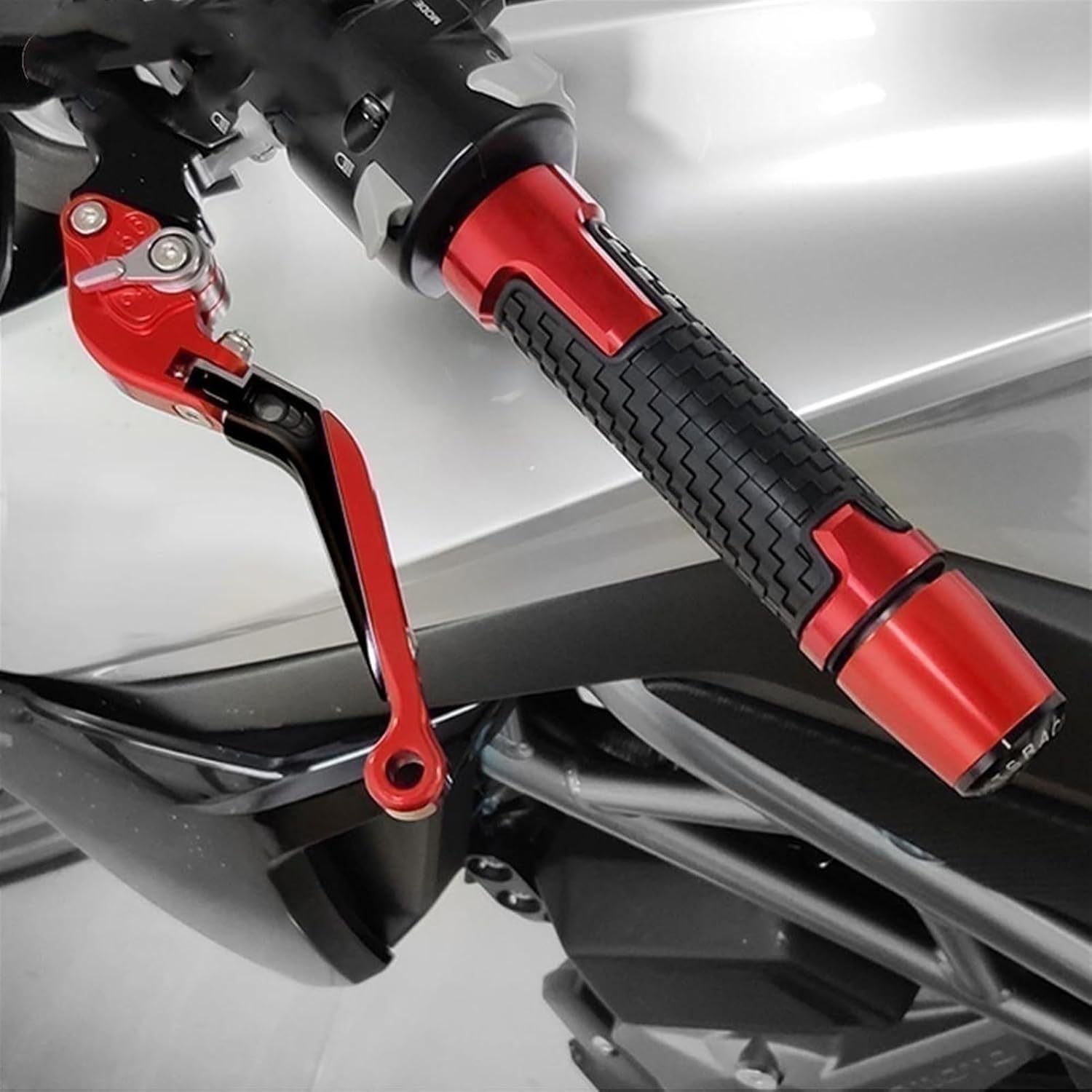 Agarraderas de motocicleta extremos de manillar de 78 pulgadas de gel de goma para Benelli TRK502X TRK 502X 2020 2021 2022