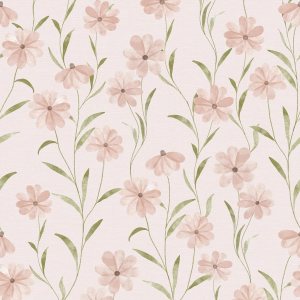 Papel tapiz floral para despegar y pegar, papel tapiz de margaritas rosas de verano, papel tapiz adhesivo para decoración de pared (393 x 17.7 Papel tapiz floral para despegar y pegar, papel tapiz de margaritas rosas de verano, papel tapiz adhesivo para decoración de pared (393 x 17.7