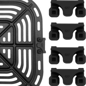 Parachoques de goma para freidora de aire, 4 piezas de repuesto para freidora de aire para olla instantánea Gourmia Cosori y otras freidoras de Parachoques de goma para freidora de aire, 4 piezas de repuesto para freidora de aire para olla instantánea Gourmia Cosori y otras freidoras de