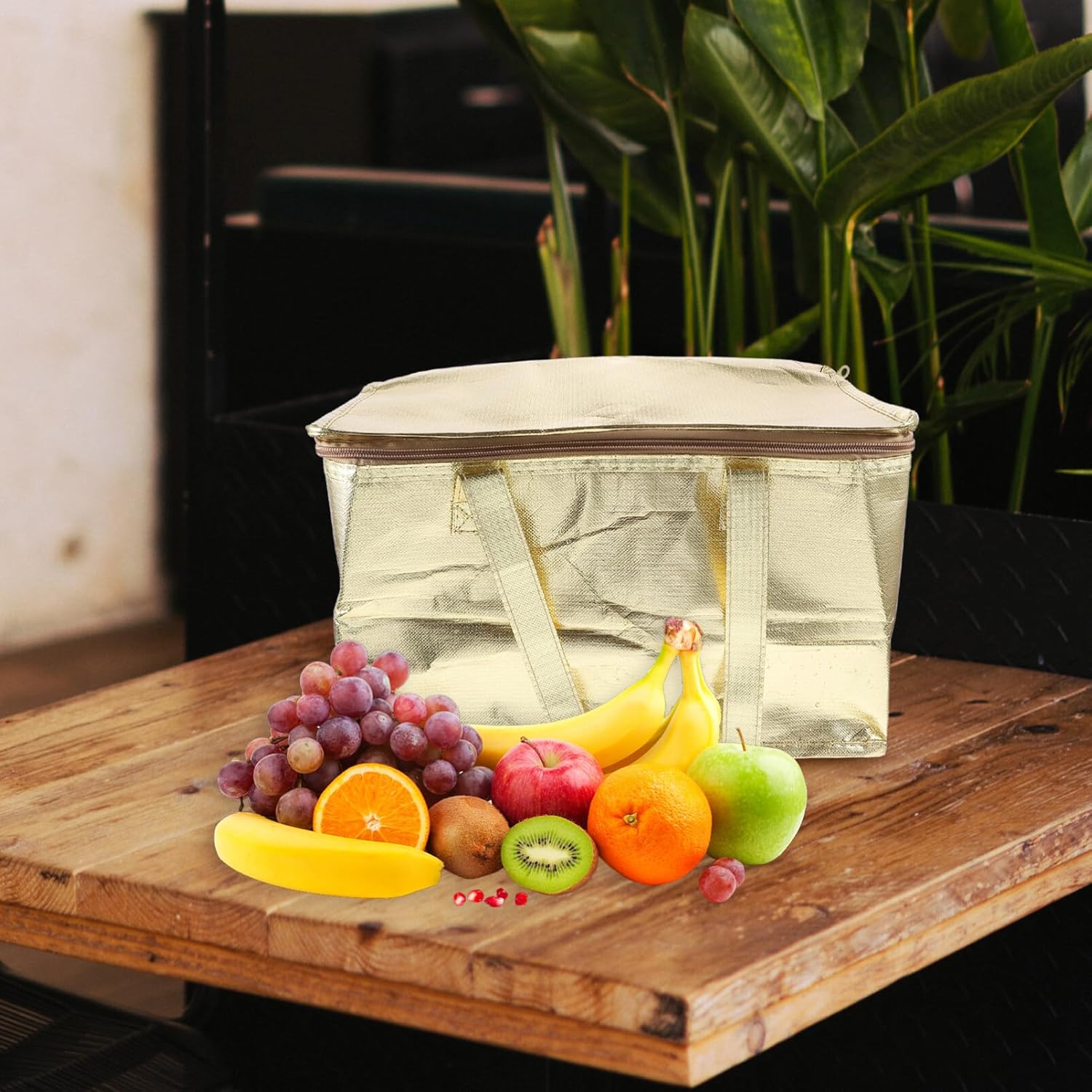 Kichvoe Bolsa aislante para entrega de alimentos, bolsas de pizza caliente, transportador térmico grande para transporte profesional de alimentos,