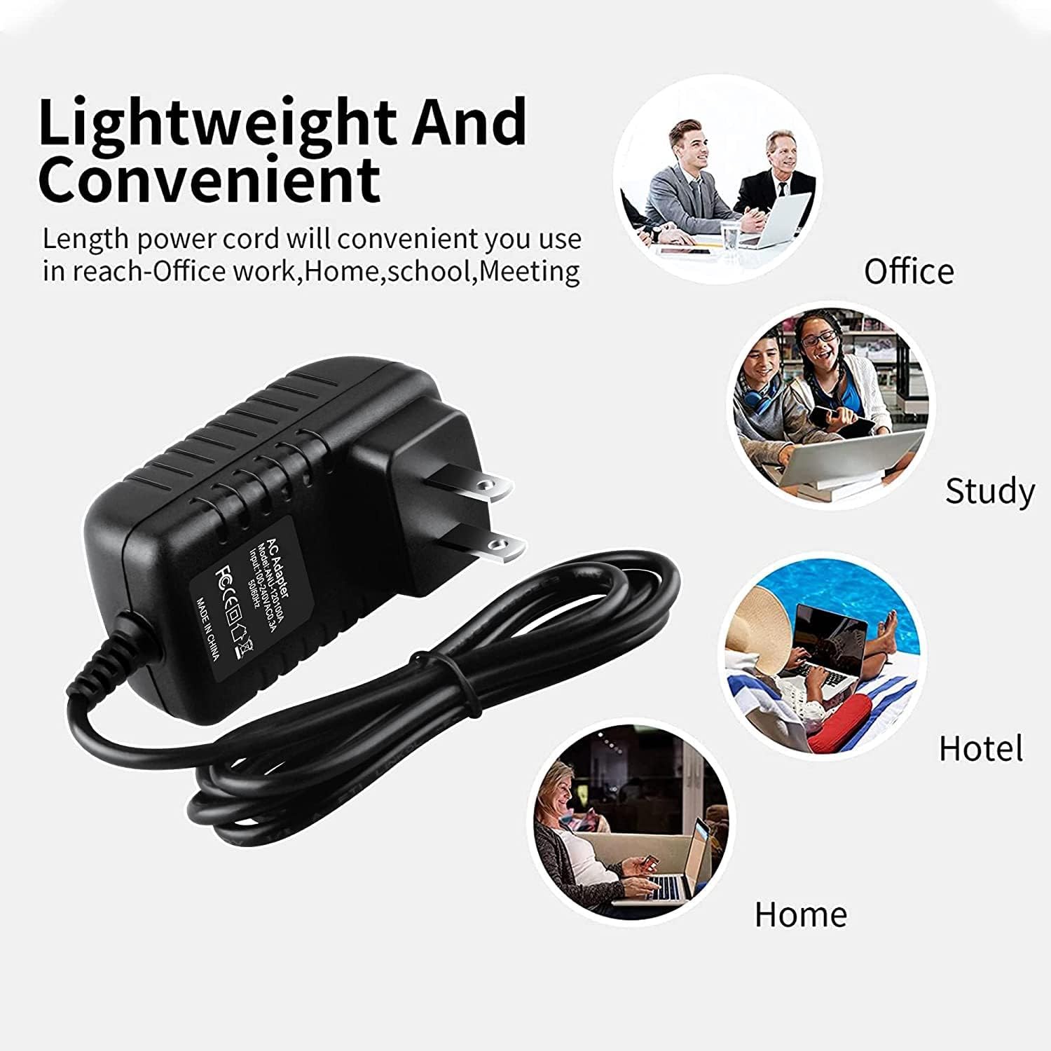 12V AC DC Adapter for PAL Henry Kloss Tivoli Audio iPAL Radio PAL-PS MA-1 MA-2 MA-3 PALPS MA1 MA2 MA3 12VDC Power Supply Cord Cable Charger