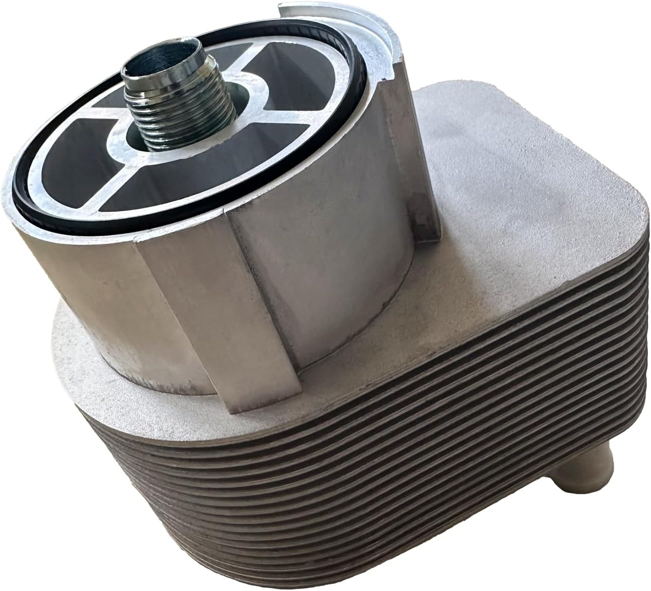 MyCar Enfriador de aceite de motor compatible con Dodge Charger Challenger Jeep Grand Cherokee 5.7L 6.4L V8 2009-2023 reemplaza 5037523AB