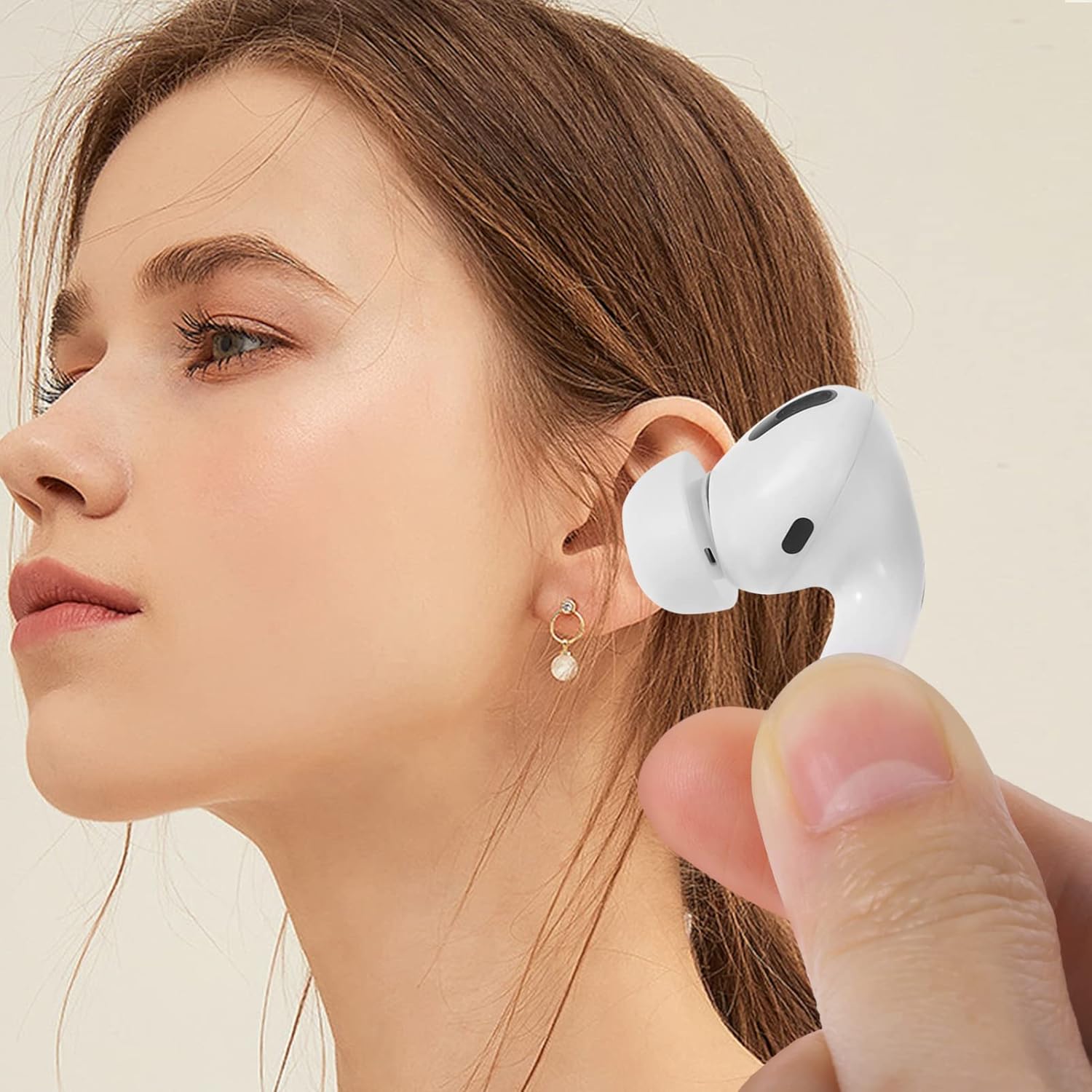 Gatuida Puntas de repuesto para las orejas, 8 pares de puntas de oreja, 4 tamaños de repuesto de goma de silicona para auriculares, accesorios de gel