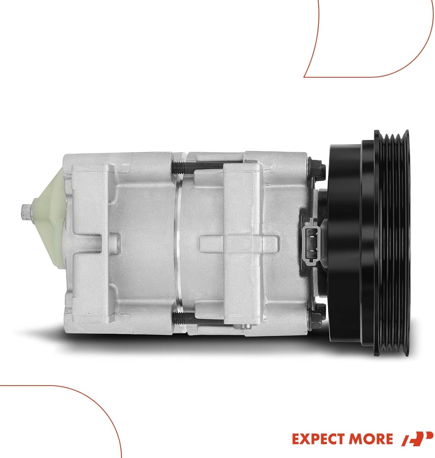A-Premium Compresor de aire acondicionado con embrague compatible con Nissan Quest 3.3L 1999-2002, Mercury Villager 3.3L 1999-2002