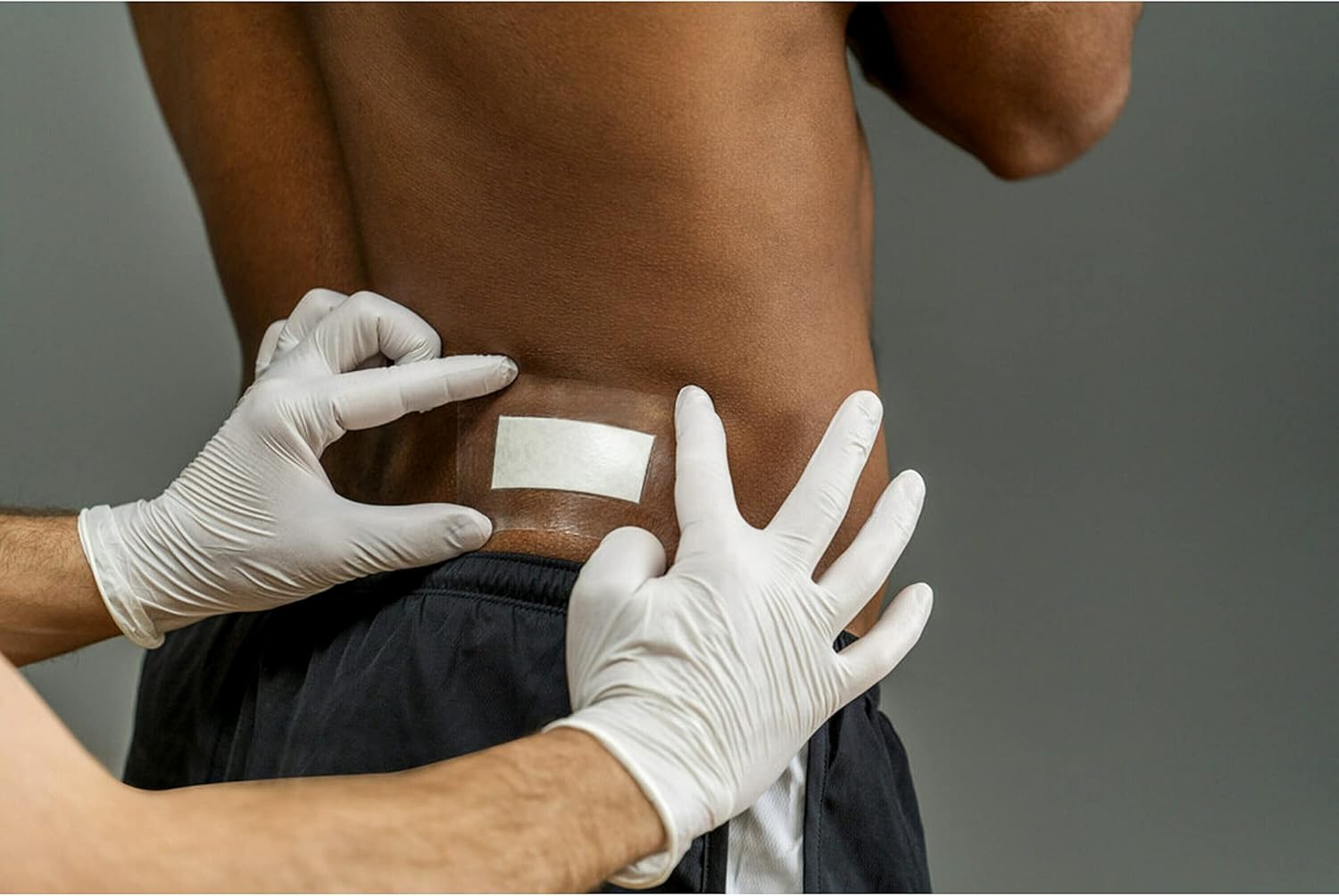 Nexcare Tegaderm – Apósito transparente con almohadilla, película con almohadilla, almohadilla absorbente absorbe el líquido y no se adhiere a tu